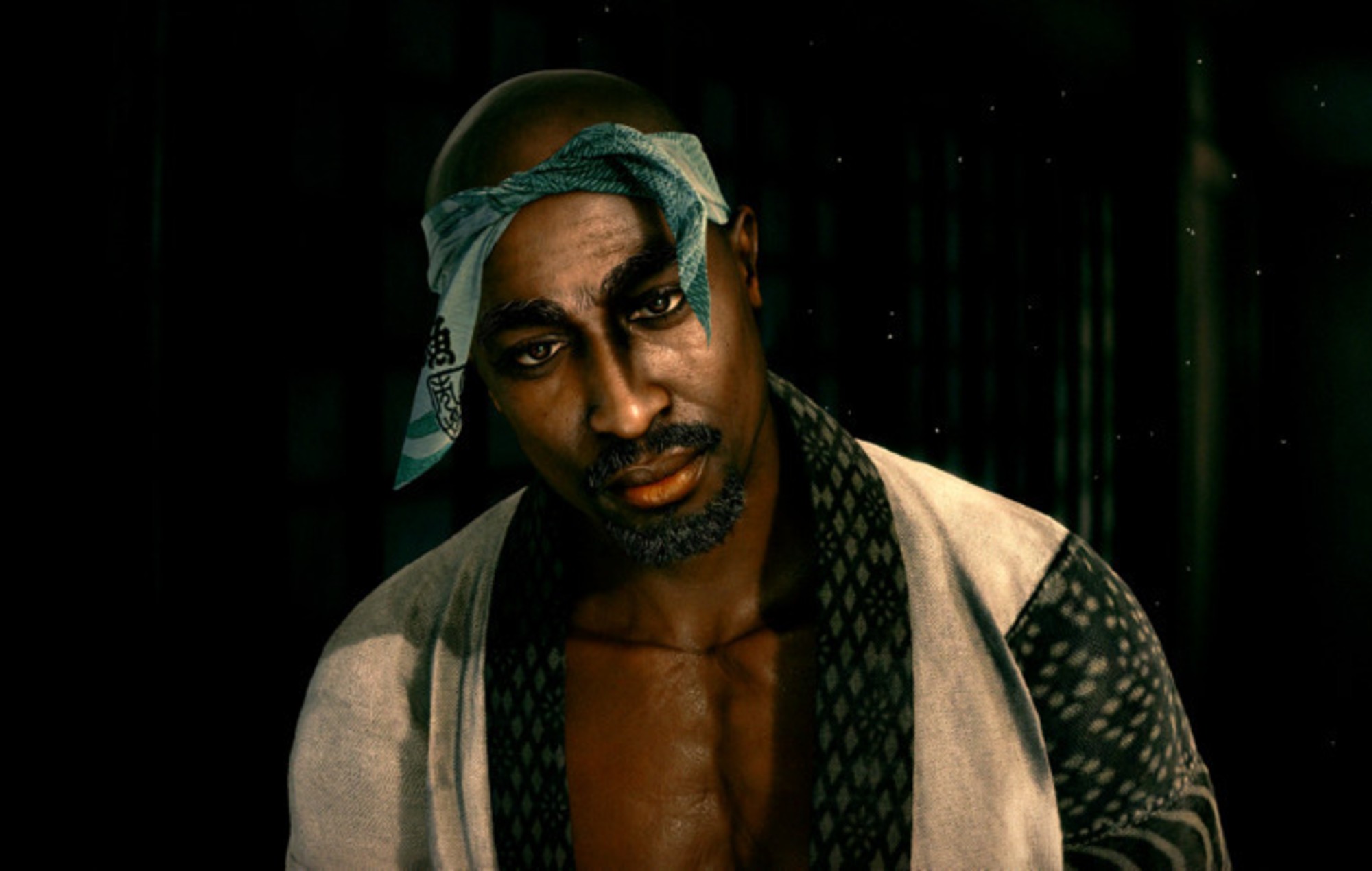 Tupac as Amaru in 'Stranger Than Heaven'. CREDIT: Sega