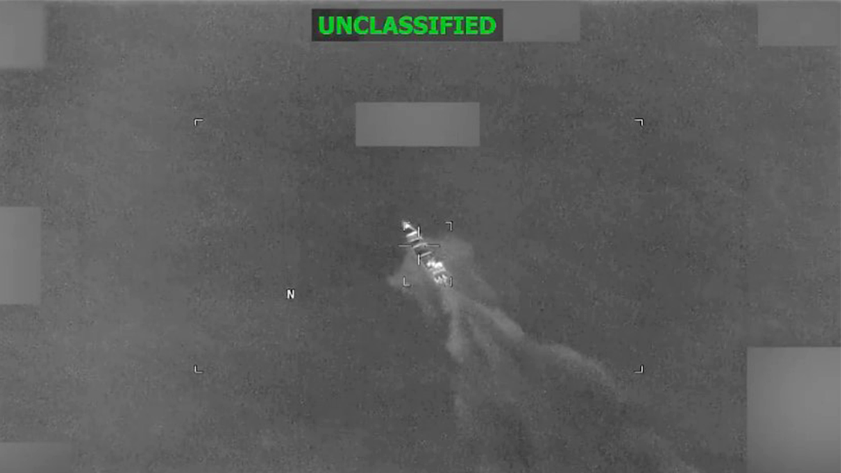 U.S. strike on a vessel in the Caribbean
