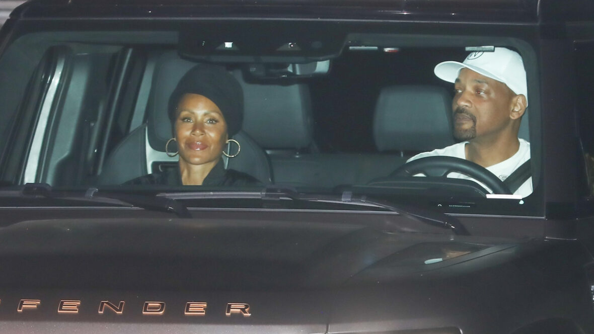 jada-will-smith-nobu Jada Pinkett Smith e Will Smith em um carro juntos