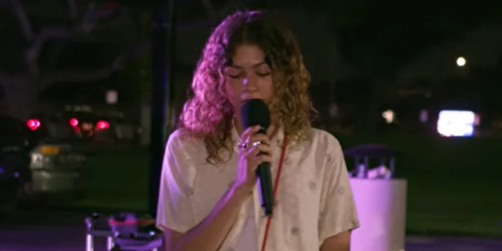 Zendaya no último dia de filmagem de Euphoria