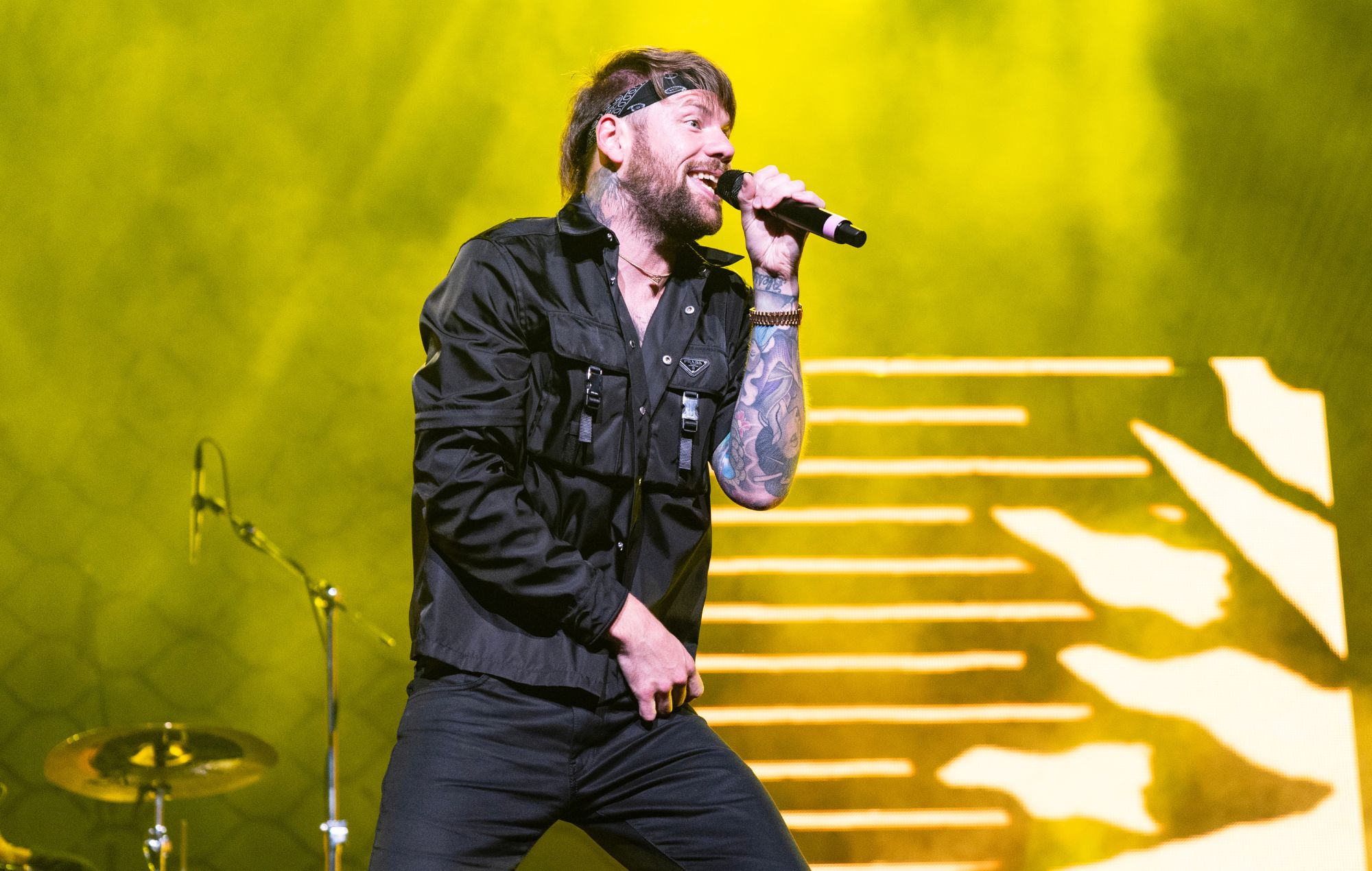 Caleb Shomo of Beartooth. CREDIT: Erika Goldring/Getty Images