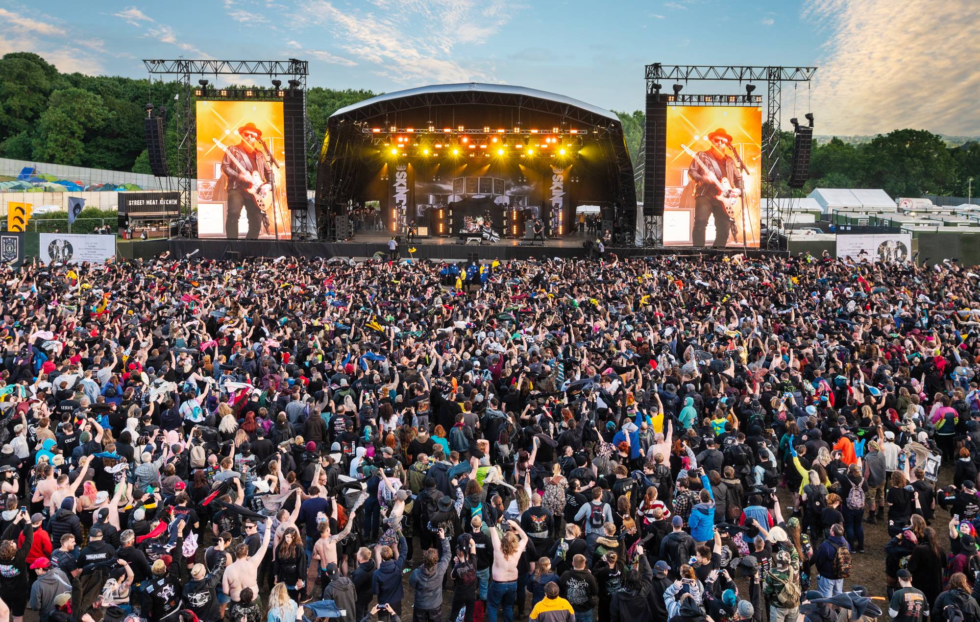 Skindred at Download Festival at Donington Park in England, on June 20, 2021. (Photo by Kevin Nixon/Future Publishing via Getty Images)