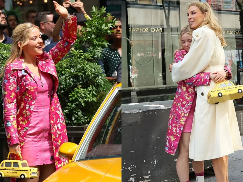 Lexi Minetree e June Diane Raphael filmam cenas em Nova York para a 2ª temporada de ‘Elle’ antes da estreia da 1ª temporada!