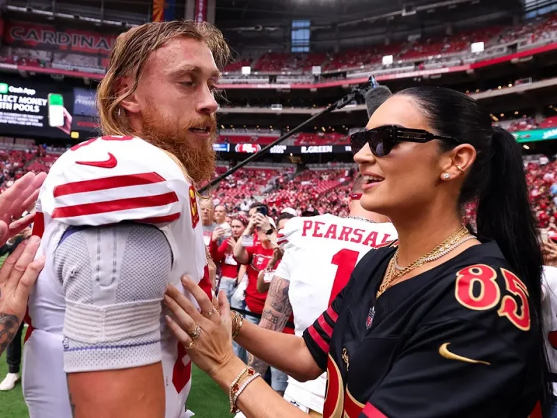 NFL's highest-paid TE George Kittle reveals favorite purchase: A 50-foot flagpole for a massive American flag
