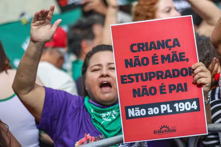 Marcelo Camargo/Agência Brasil Brasília (DF) 19/06/2024 - Membros do movimento