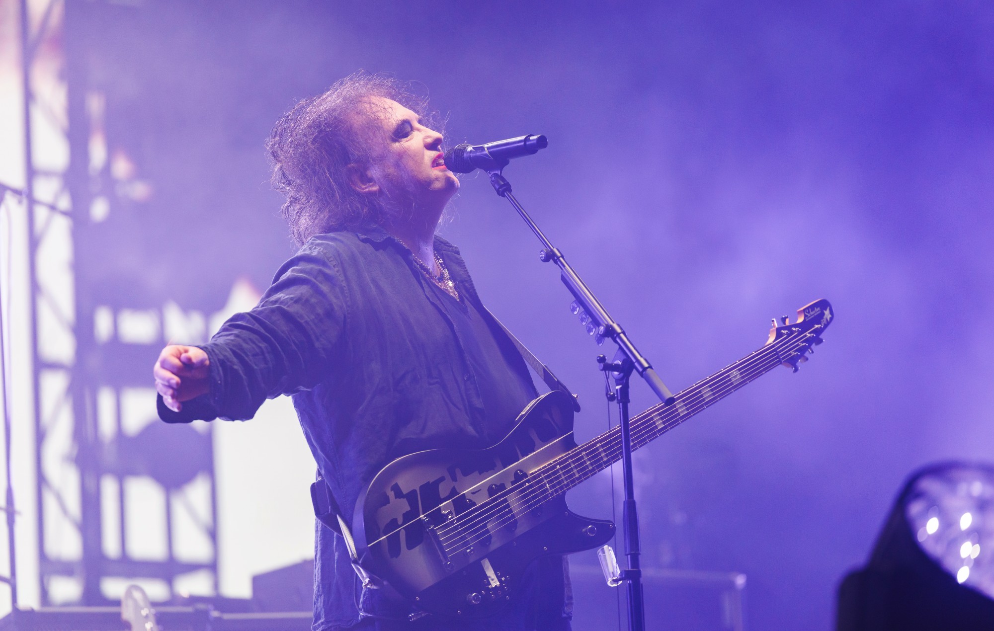 Robert Smith of The Cure performs in concert during Primavera Sound 2026 at Parc Del Forum on June 05, 2026 in Barcelona, Spain. CREDIT: Xavi Torrent/Getty Images