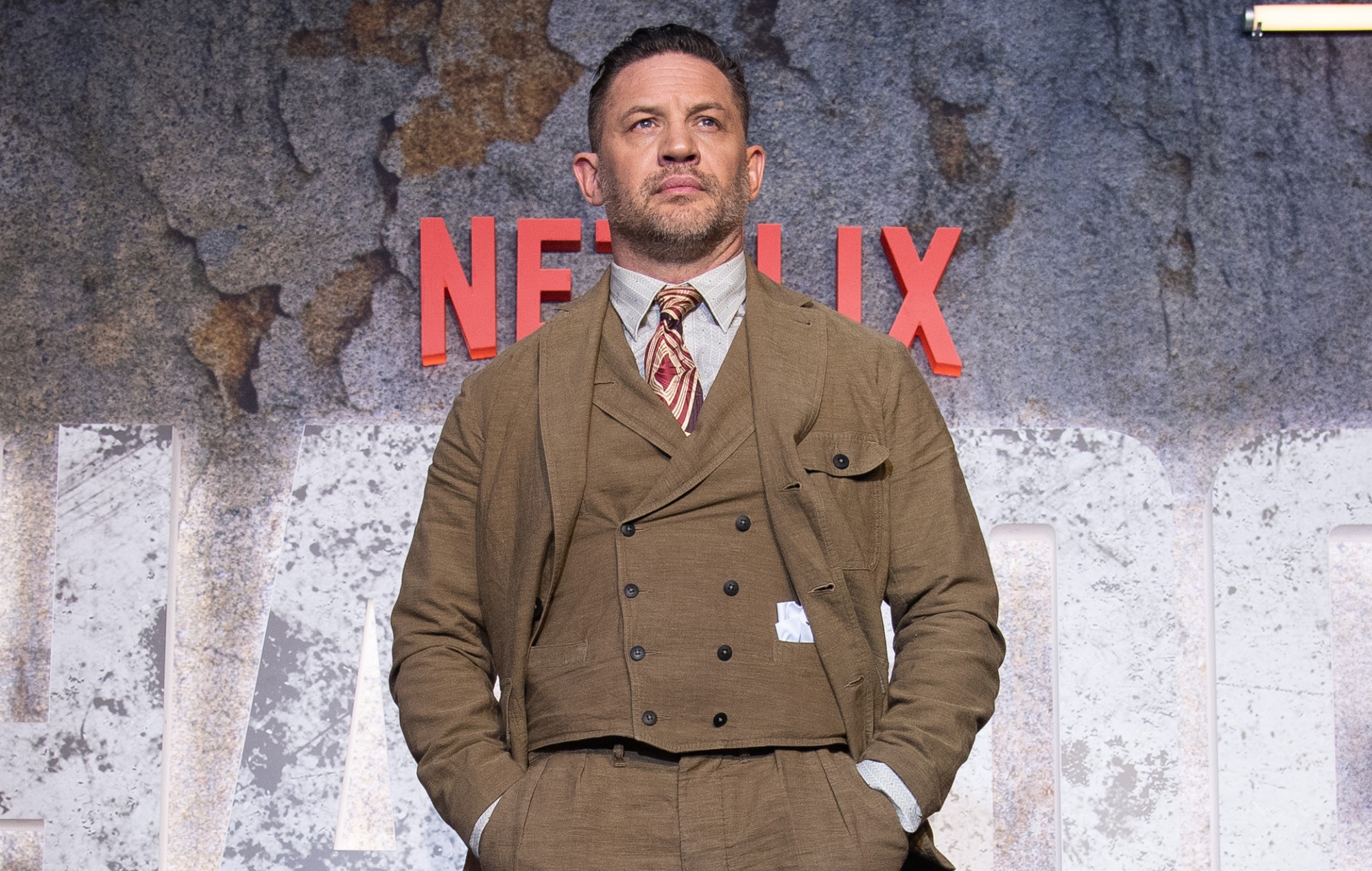 Tom Hardy, 2025. CREDIT: Jeff Spicer/Getty Images