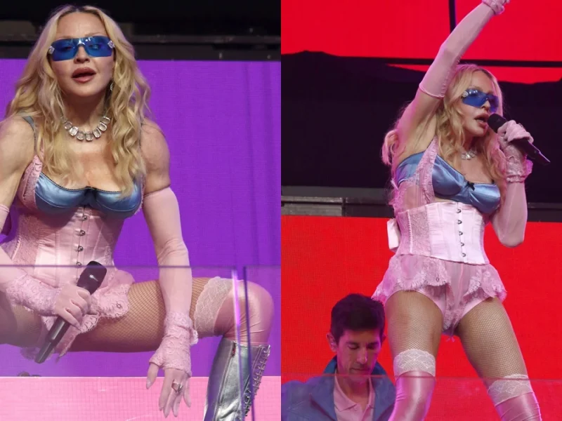 Madonna dá início ao mês do orgulho com show surpresa na Times Square em Nova York