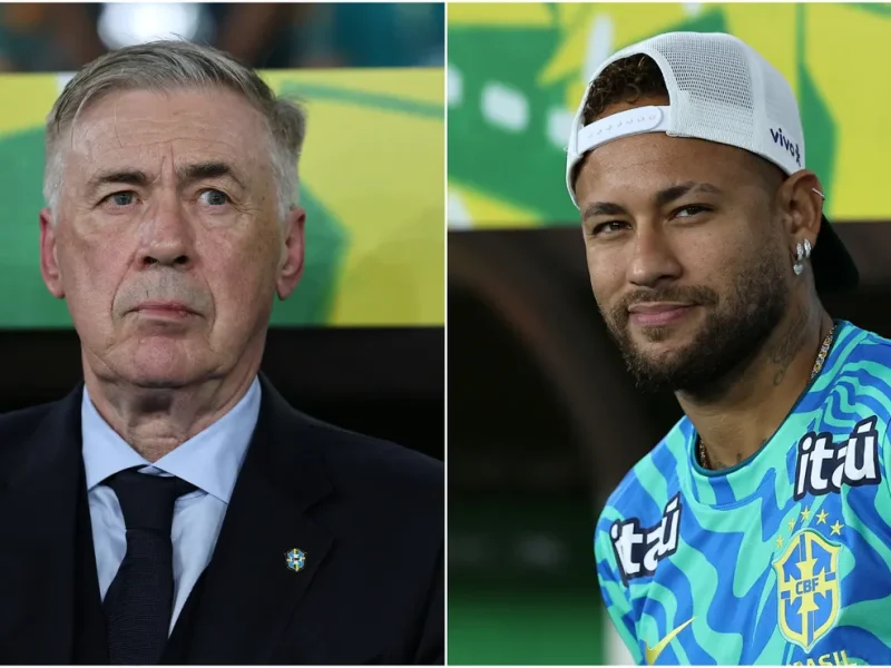 Carlo Ancelotti fornece atualizações positivas sobre lesões de Neymar antes da estreia do Brasil na Copa do Mundo de 2026