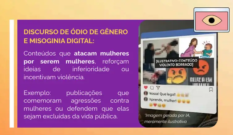 Brasília (DF), 22/06/2026 – implementação do novo protocolo de acolhimento e encaminhamento de denúncias de violência digital por meio da central de atendimento à mulher (ligue 180).
Arte Ministério das Mulheres