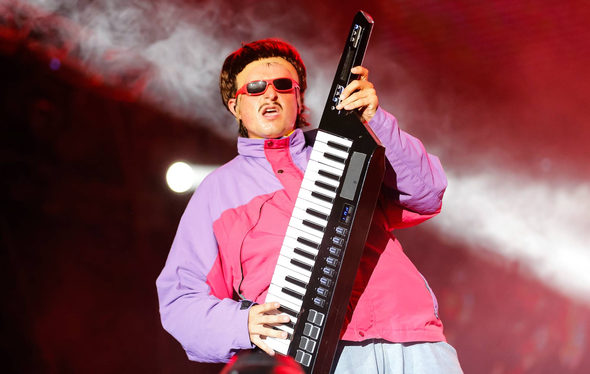 Oliver Tree at Exit Festival 2024 at Petrovaradin Fortress on July 11, 2024 in Novi Sad, Serbia. (Photo by Srdjan Stevanovic/Getty Images)