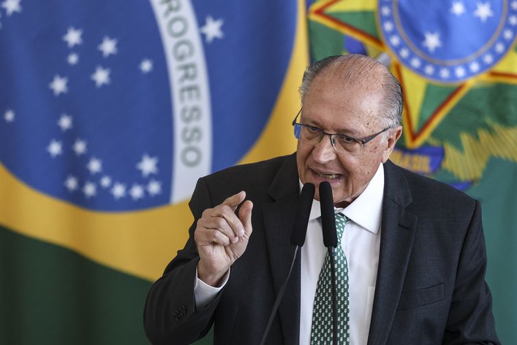 Brasília (DF), 30/06/2026 - O presidente da República em exercício, Geraldo Alckmin, durante o lançamento do Plano Safra 2026/2027, no Palácio do Planalto.  Foto: Marcelo Camargo/Agência Brasil