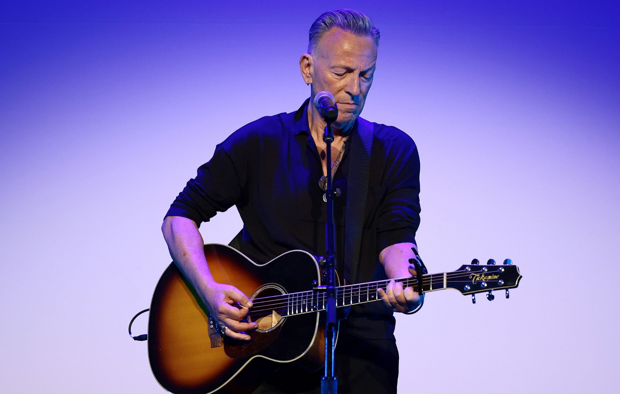 Bruce Springsteen at the 2026 Tribeca Festival. CREDIT: Dimitrios Kambouris/Getty Images