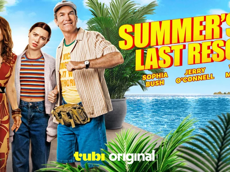 Sophia Bush, Jerry O’Connell e Violet McGraw estrelam o trailer da nova comédia de Tubi, ‘Summer’s Last Resort’