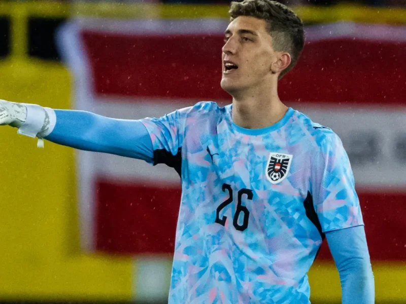 Qual é a altura de Florian Wiegele? Dentro do auge histórico do goleiro recordista da Áustria