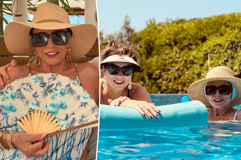 Aos 93 anos, Joan Collins exibe beleza atemporal em férias na Riviera Francesa com ex-Bond girl