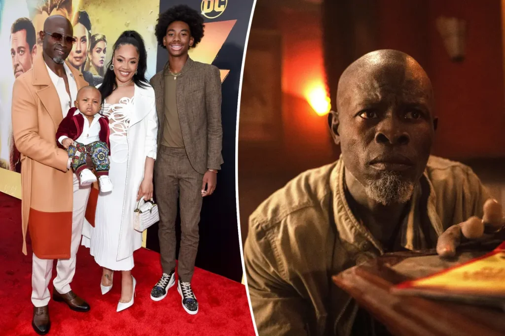 Salários milionários de Djimon Hounsou são revelados em meio a disputa de guarda após ator dizer que vive com dificuldades