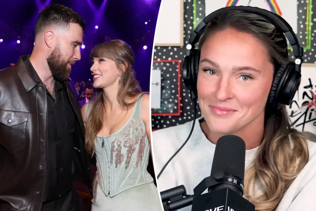 Kylie Kelce detalha casamento de Taylor Swift e Travis Kelce: Absolutamente mágico