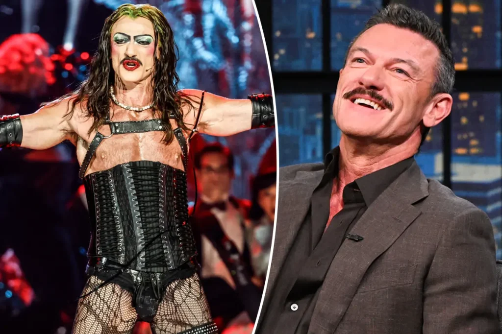 Corset apertado em The Rocky Horror Show faz Luke Evans usar oxigênio nos bastidores