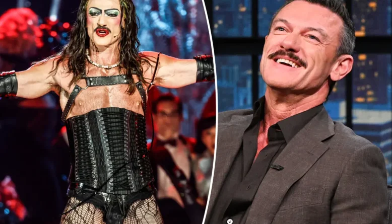 Corset apertado em The Rocky Horror Show faz Luke Evans usar oxigênio nos bastidores