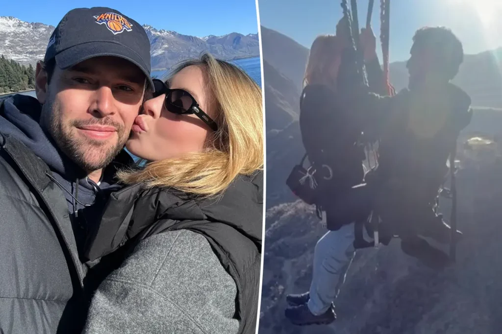 Sydney Sweeney e Scooter Braun curtem férias radicais na Nova Zelândia com bungee jumping e arco e flecha