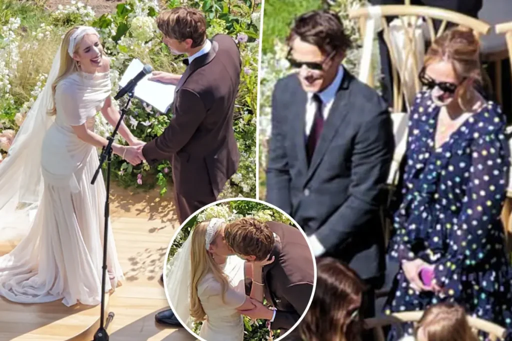 Emma Roberts se casa com ator Cody John em cerimônia na zona rural de Idaho