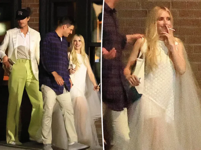 Emma Roberts e Cody John celebram casamento com festa e bar hopping em Idaho