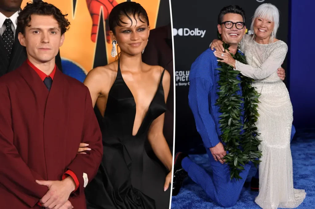 Diretor de ‘Homem-Aranha: Novo Dia’ leva mãe como acompanhante na estreia em Hollywood