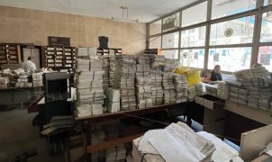 Documentos históricos do antigo IML do Rio são retirados de prédio na Lapa em nova etapa de preservação