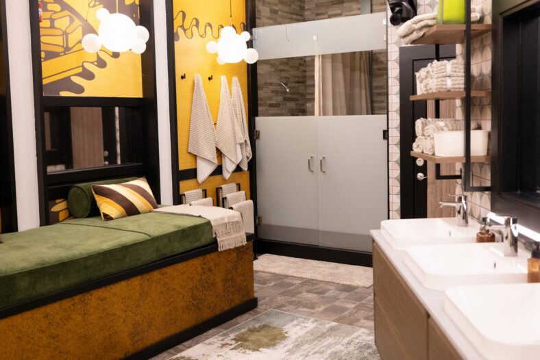 Foto da casa do Big Brother 28
