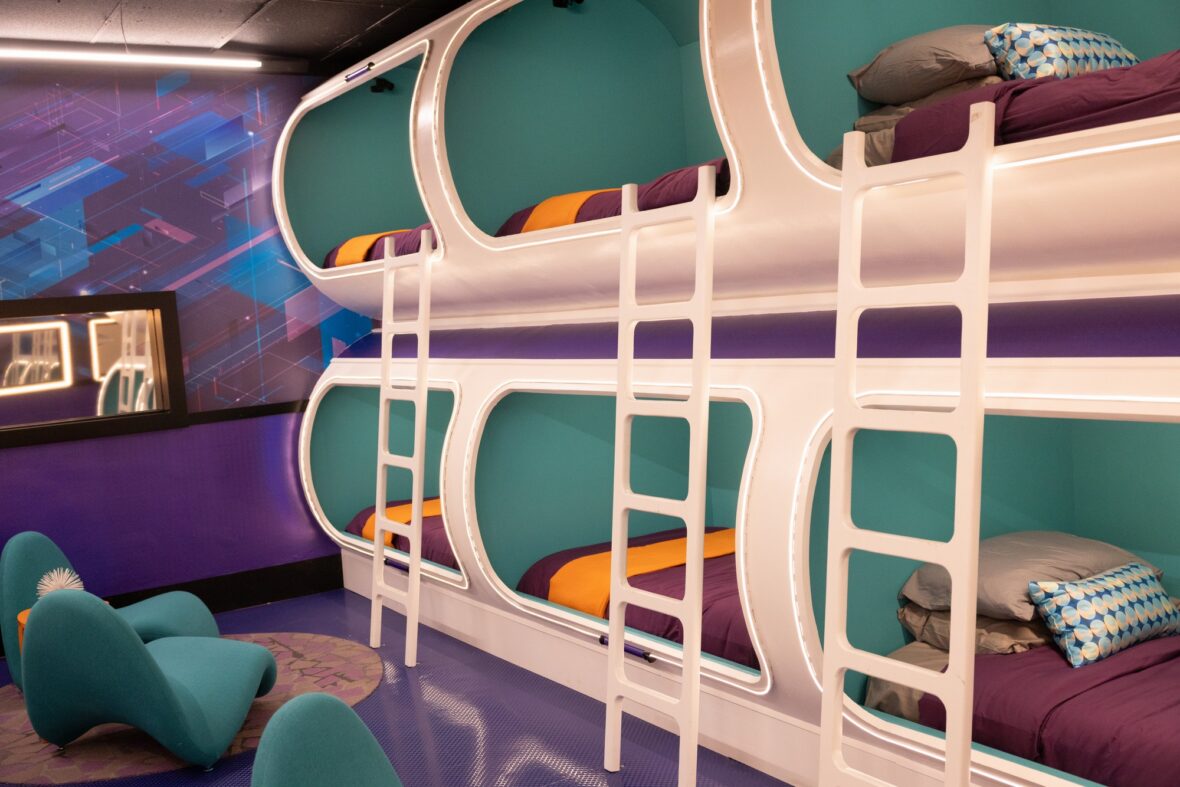 Foto da casa do Big Brother 28