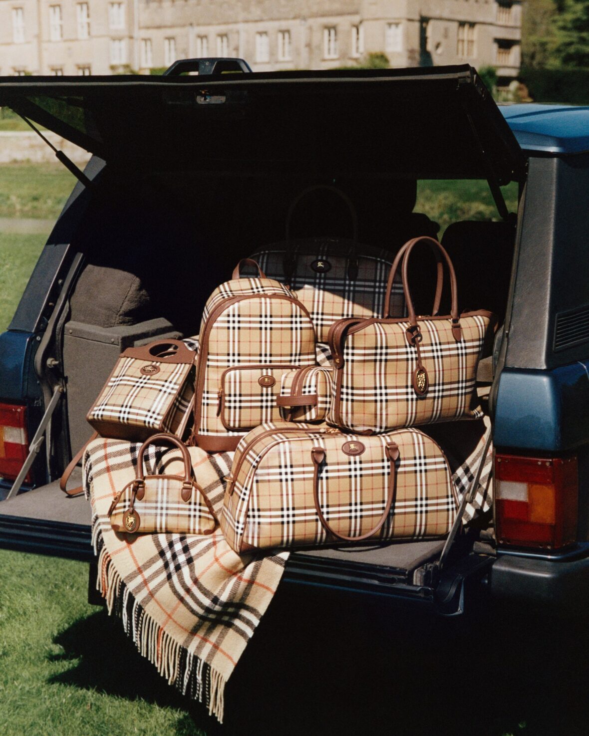 Imagem do produto para a nova campanha de moda da Burberry