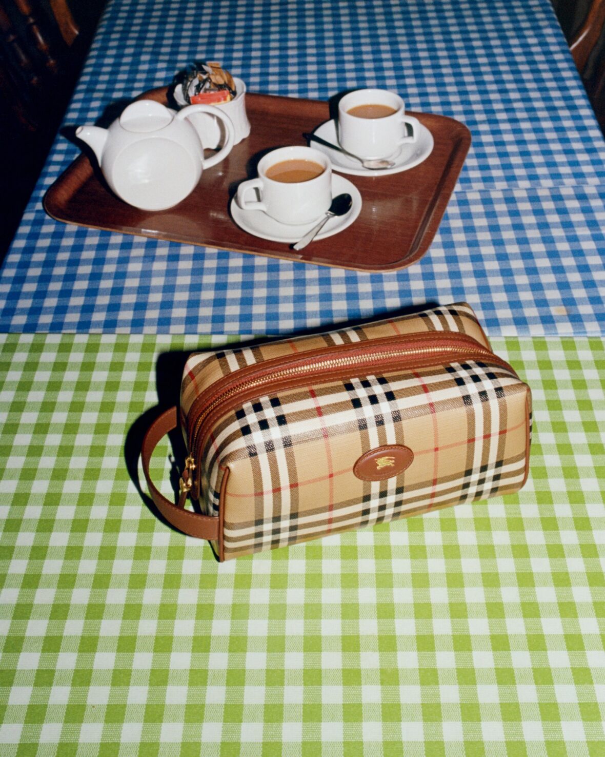 Imagem do produto para a nova campanha de moda da Burberry