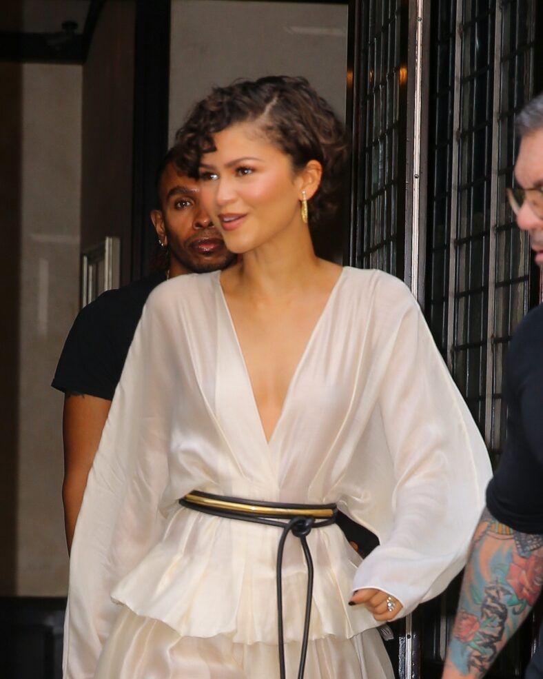 Zendaya sai em Nova York para a promoção The Odyssey