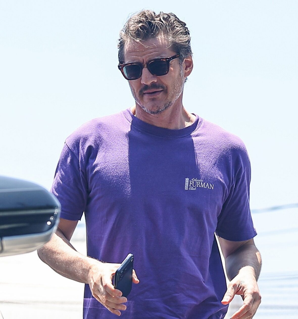 Pedro Pascal vai à academia