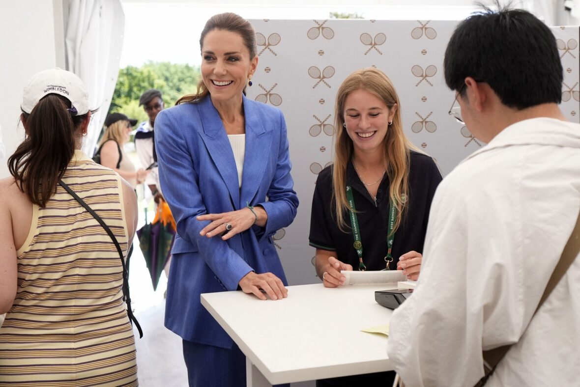 Catherine, Princesa de Gales, participa de Wimbledon em 2026