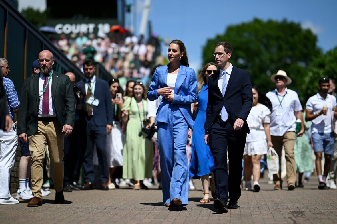 Catherine, Princesa de Gales, participa de Wimbledon em 2026