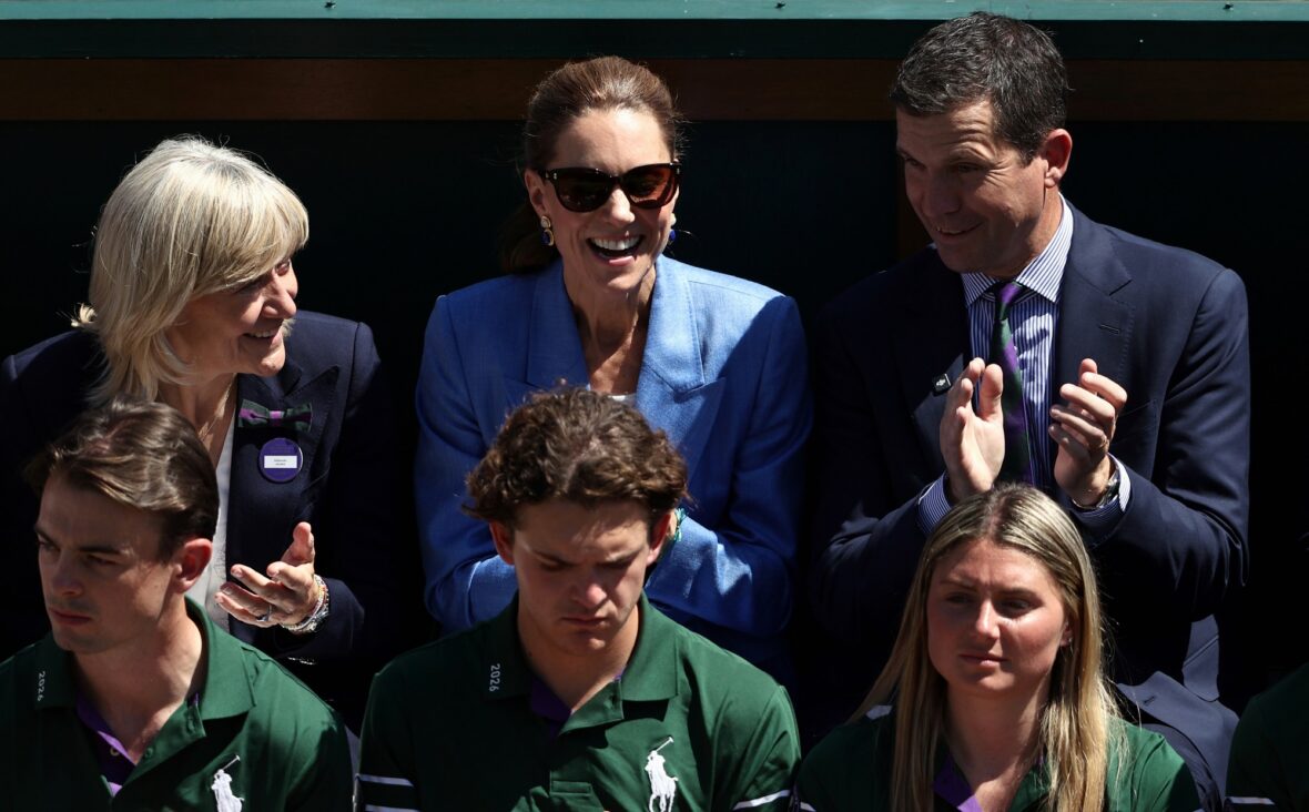 Catherine, Princesa de Gales, participa de Wimbledon em 2026