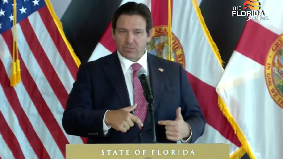 Florida Gov. Ron DeSantis