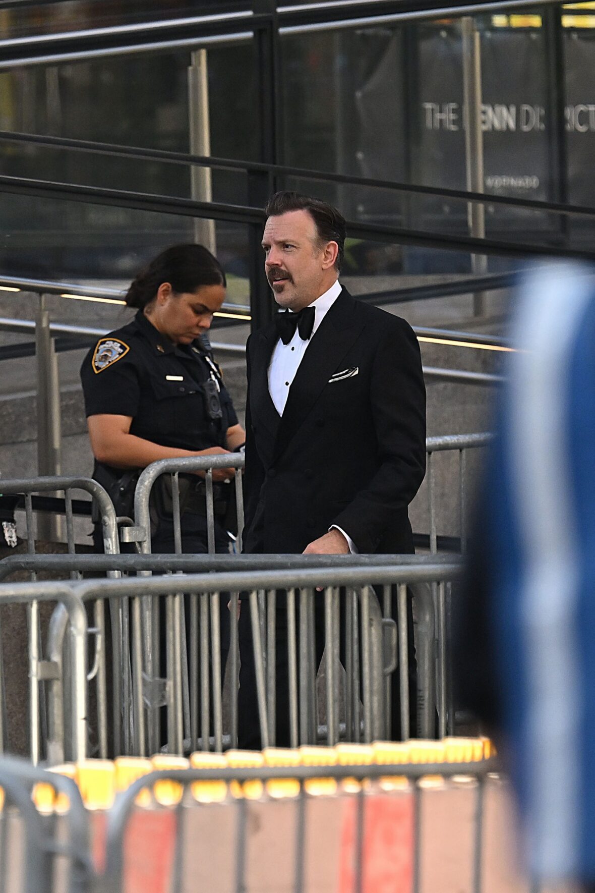 Jason Sudeikis chega ao Madison Square Garden