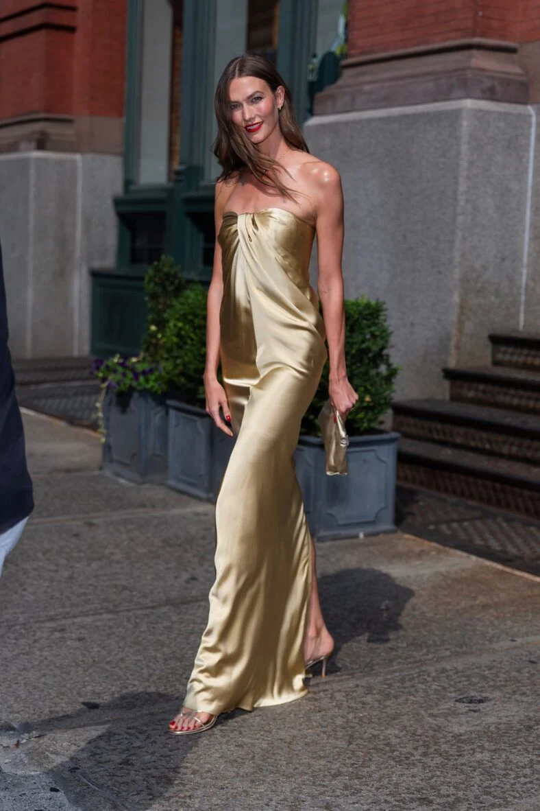Karlie Kloss no casamento de Taylor Swift