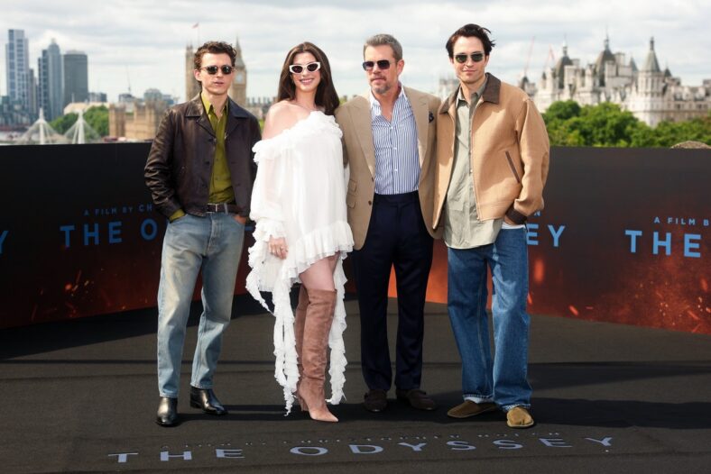 Elenco do photocall Odyssey em Londres