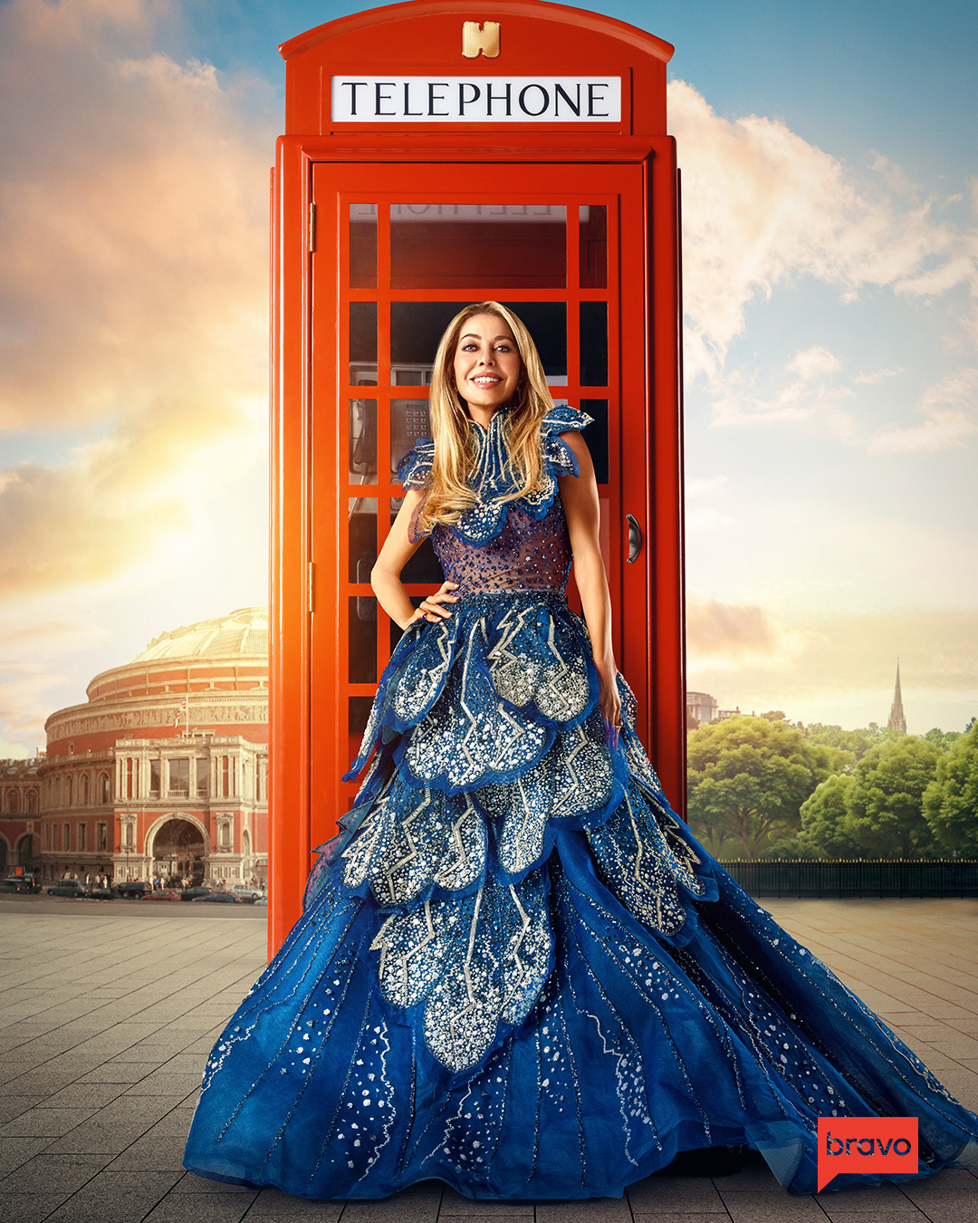Foto do elenco de Juliet Mayhew na primeira temporada de Real Housewives of London