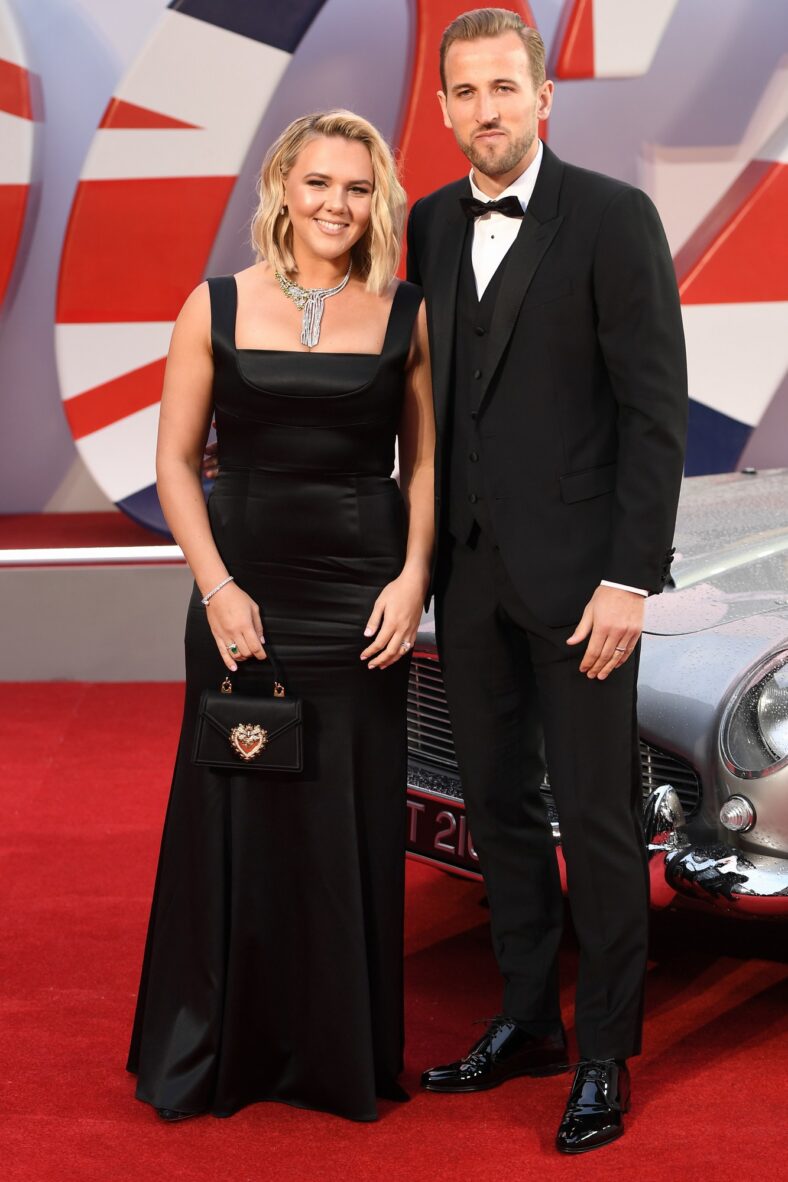 Harry e Katie Kane na estreia de No Time to Die