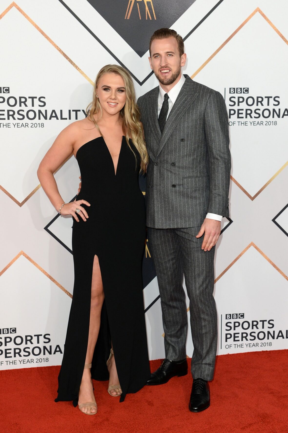 Harry e Katie Kane na Personalidade Esportiva do Ano de 2018 da BBC