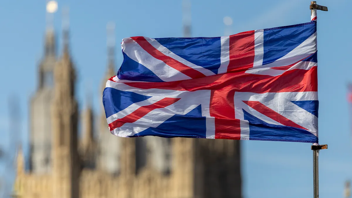 UK Parliament in London, England.
