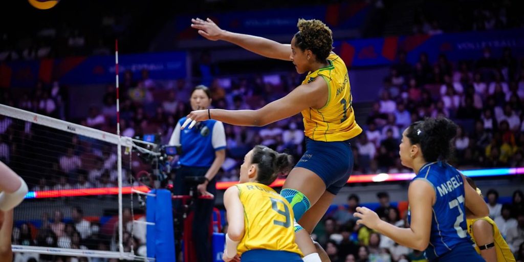 Brasil encara Japão nas quartas da Liga das Nações de vôlei feminino em busca do título inédito