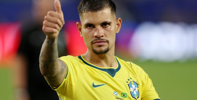 Bruno Guimarães vê duelo com Odegaard como chave e alerta para força aérea da Noruega