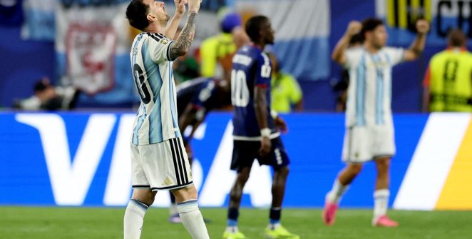 Argentina supera susto, elimina Cabo Verde na prorrogação e enfrenta Egito nas oitavas