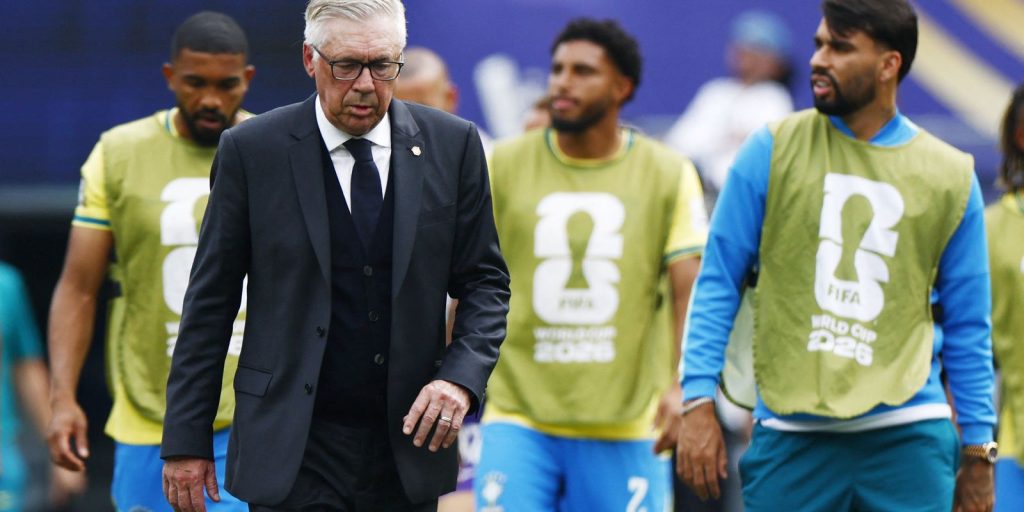 Ancelotti vê Brasil superior, mas Haaland decide e eliminação na Copa é a pior desde 1990